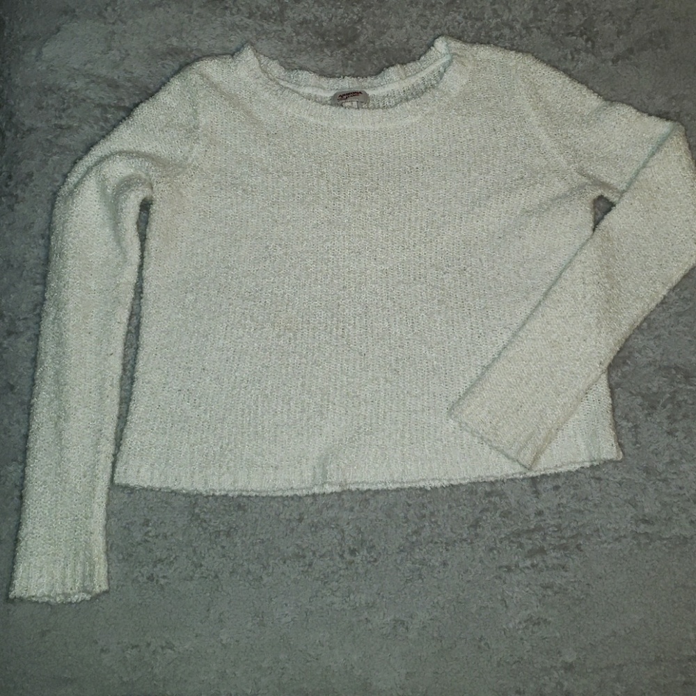 Cream sweater